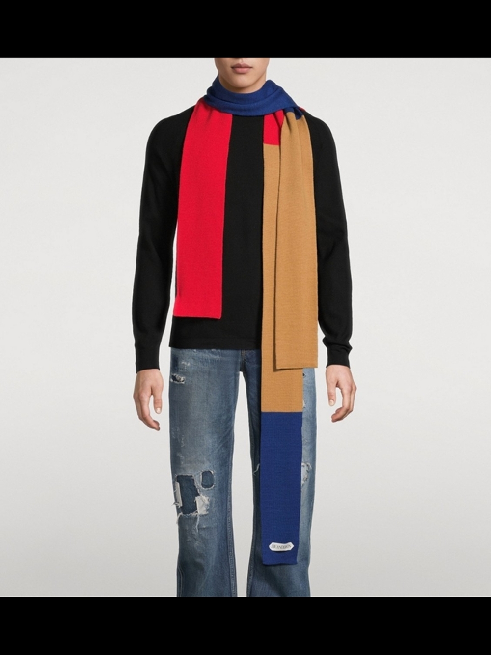 JW ANDERSON Four-Ended Scarf - UNISEX